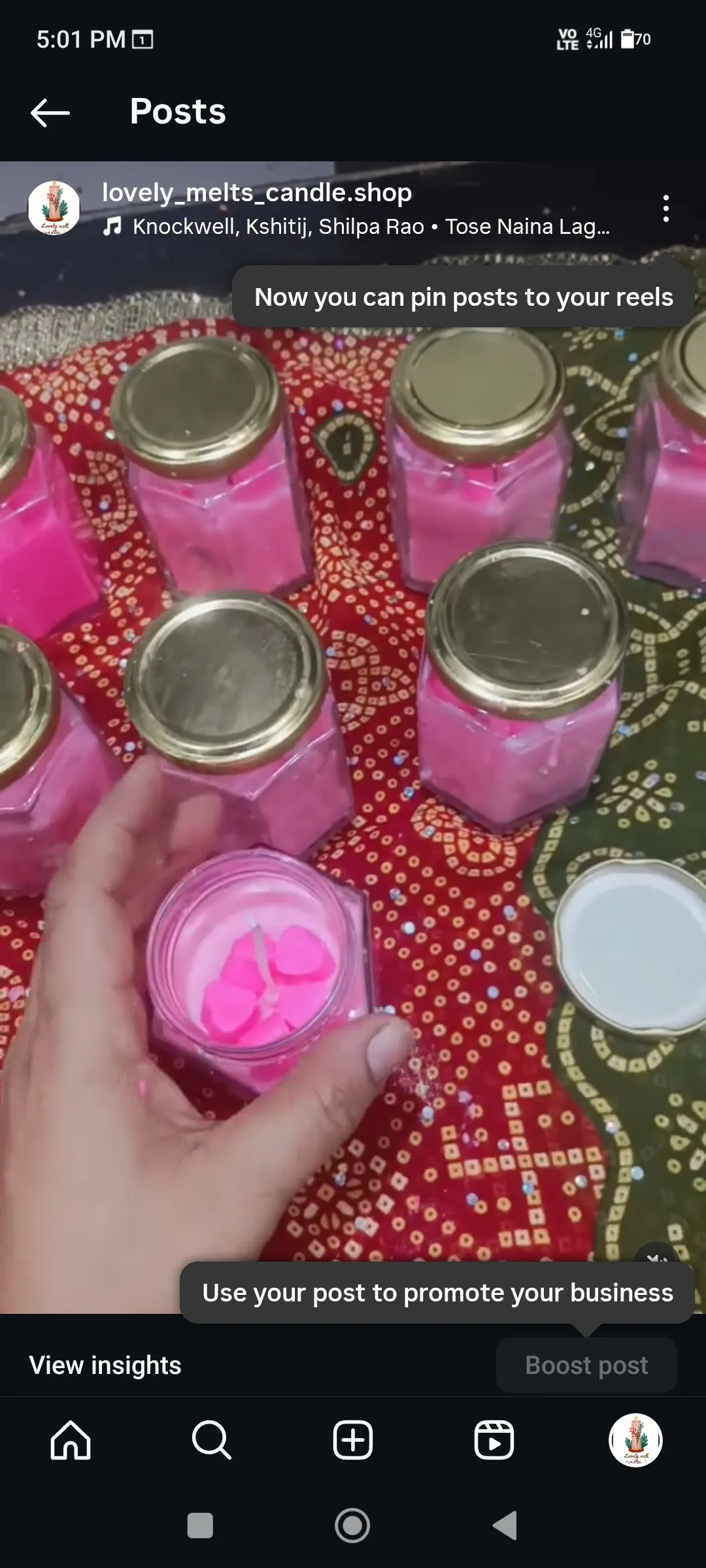Buy Elegant Soy Wax Candles from Lovely Melts Candles Shop - Reseller Bazzar